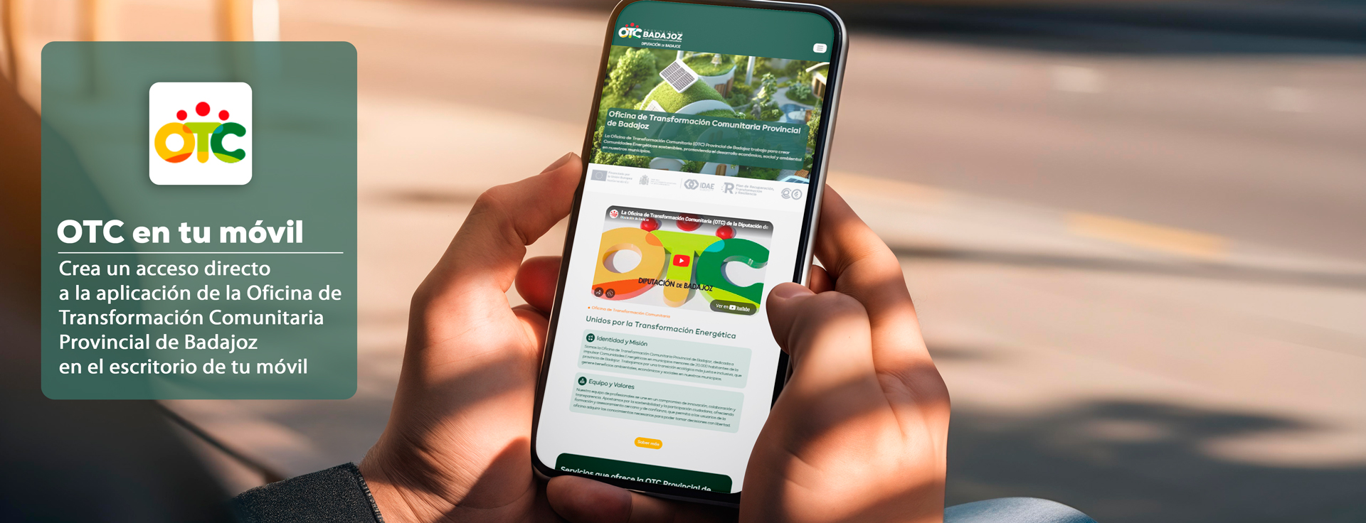 Banner OTC móvil