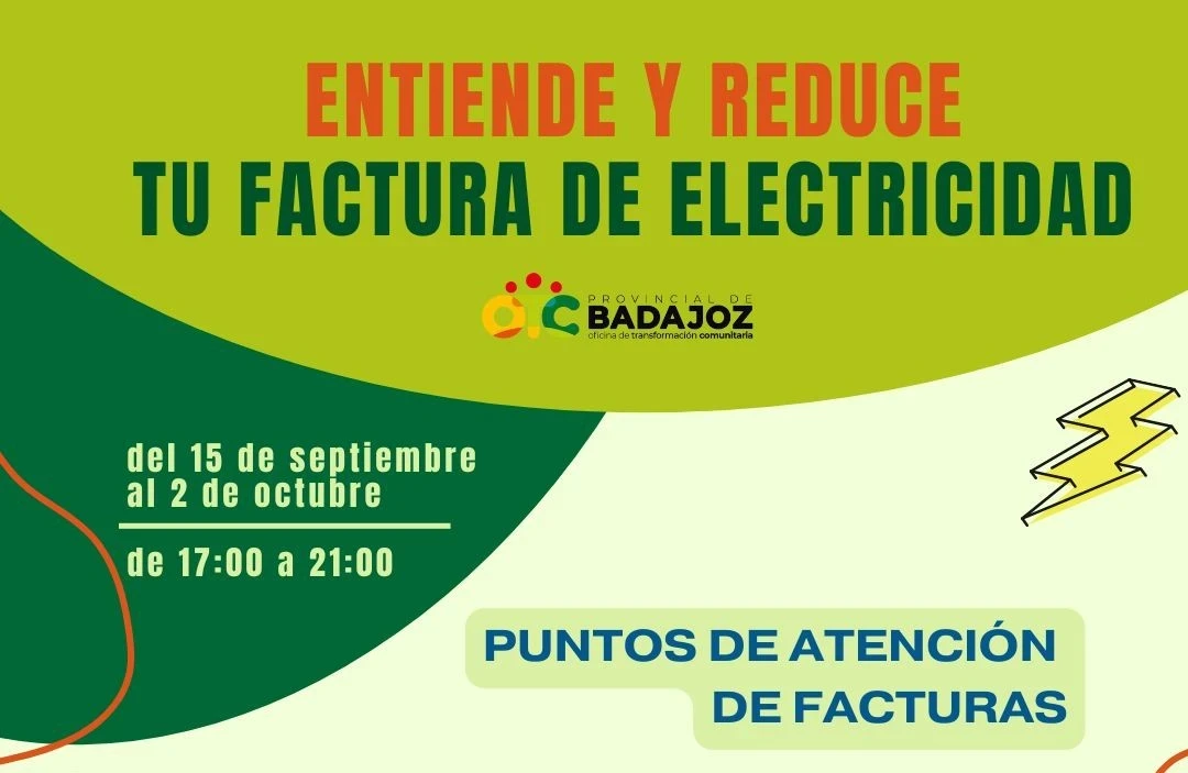 Imagen La OTC Provincial de Badajoz instalará un Punto Itinerante de Atención a la Factura en 45 municipios de la provincia