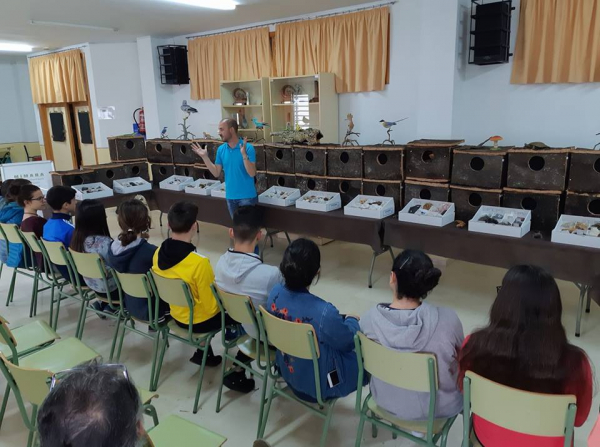 Imagen: Seguimos con el Museo Itinerante de Medio Ambiente de la provincia de Badajoz en Monesterio con unas...