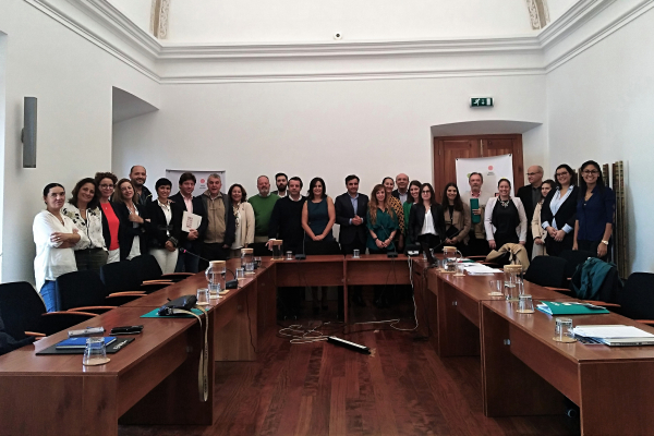 Imagen: Los socios del Proyecto Red URBANSOL se reúnen en Portalegre