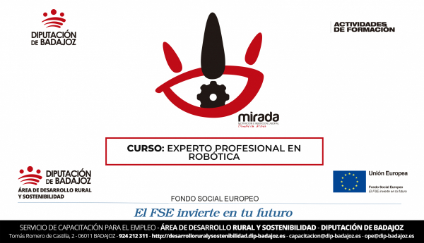 Imagen: Alburquerque acogerá un curso de “Experto profesional en robótica”, organizado por Diputación de Bad...