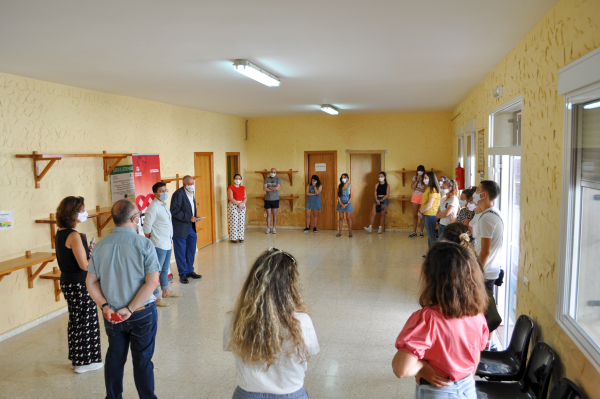 Imagen: Inaugurada en Hornachos la acción formativa de ‘Simulación empresarial’