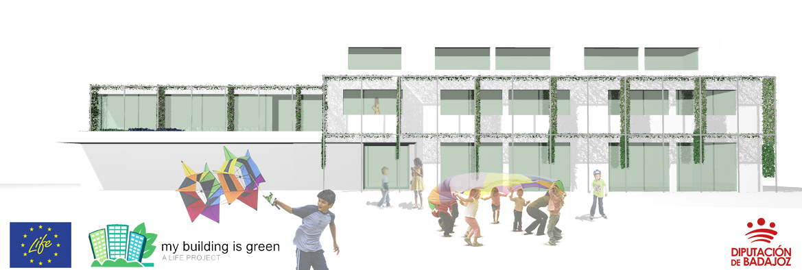 Salen a licitación las obras de implantación de Soluciones Basadas en la Naturaleza (NBS) en el CEIP Gabriela Mistral de Solana de los Barros