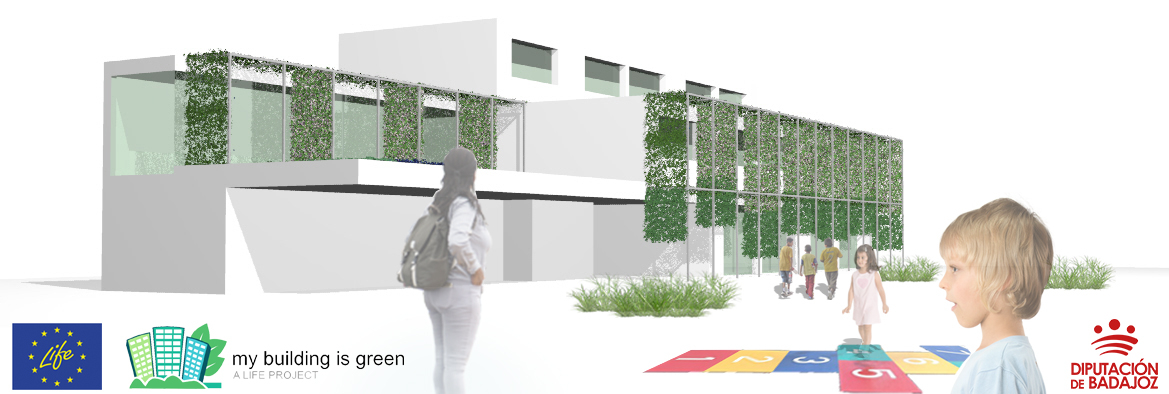 Salen a licitación las obras de implantación de Soluciones Basadas en la Naturaleza (NBS) en el CEIP Gabriela Mistral de Solana de los Barros