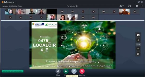Imagen: El proyecto europeo LOCALCIR ha realizado un ciclo de talleres en la Euroace para determinar la meto...
