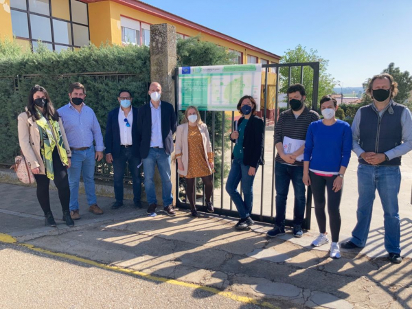 Imagen: Comienzan las obras de implantación de soluciones basadas en la naturaleza en el CEIP Gabriela Mistr...
