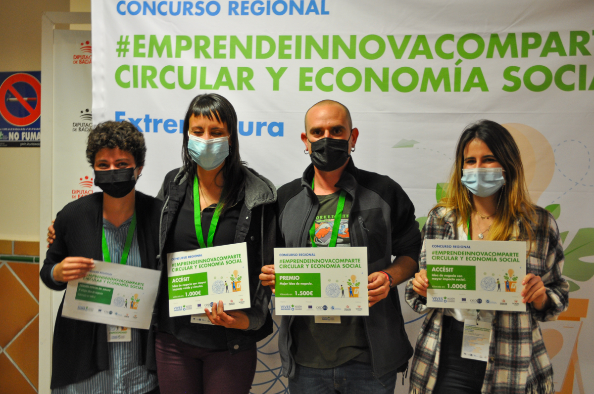 Un proyecto de turismo activo accesible para personas con diversidad funcional y movilidad reducida gana el primer premio en el concurso regional Emprende, innova, comparte