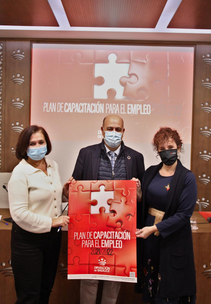 Imagen: La Diputación de Badajoz impulsa el Plan de Capacitación para el empleo 2021-2022