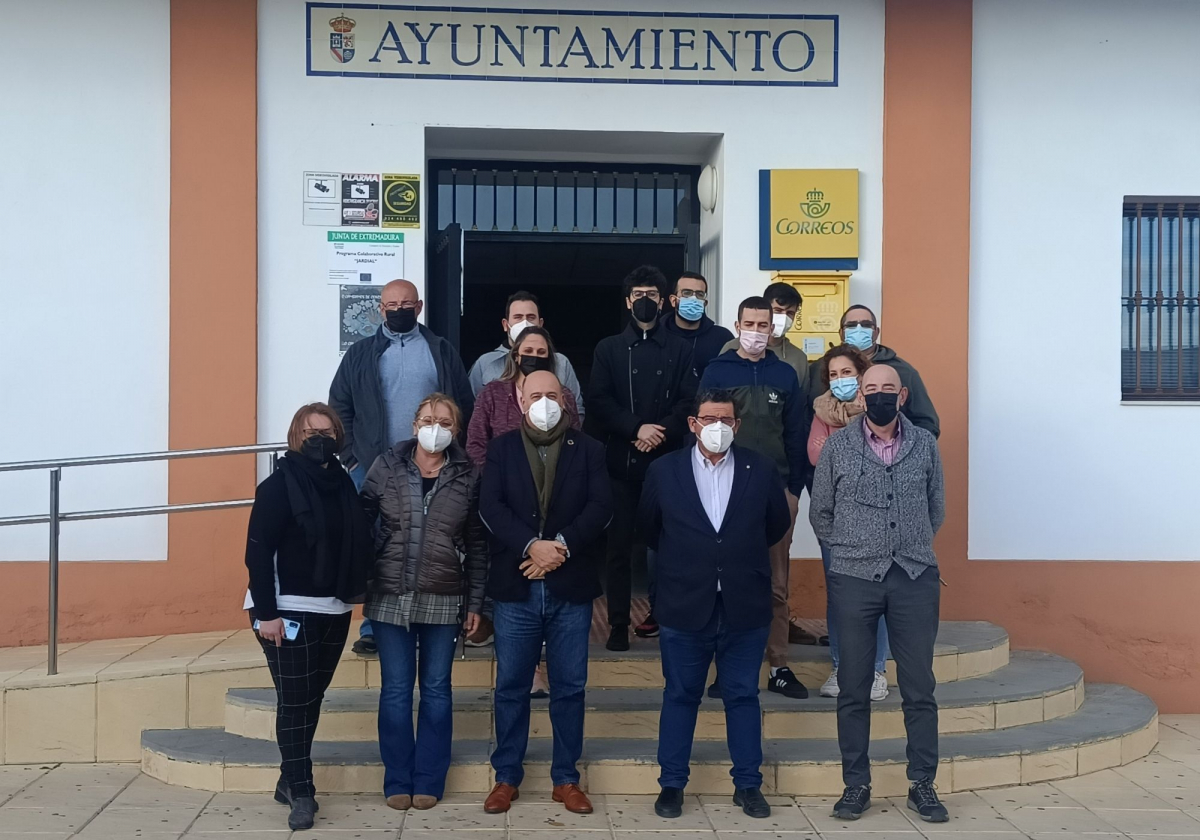 Inaugurado en La Albuera la acción formativa sobre ‘‘Itinerarios de Trabajos de Almacén”