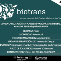 Imagen: La Diputación de Badajoz impulsa dos nuevas acciones formativas en Vigilancia Ambiental