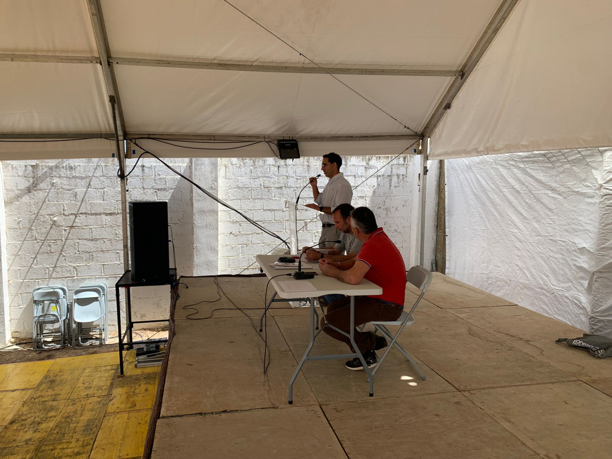 La Diputación de Badajoz ha participado en la subasta de ganado de la XII Feria Agroganadera y Multisectorial de Siruela