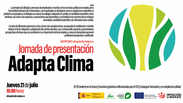 Imagen: El Hospital acogerá la jornada de presentación y difusión del Proyecto Adapta Clima