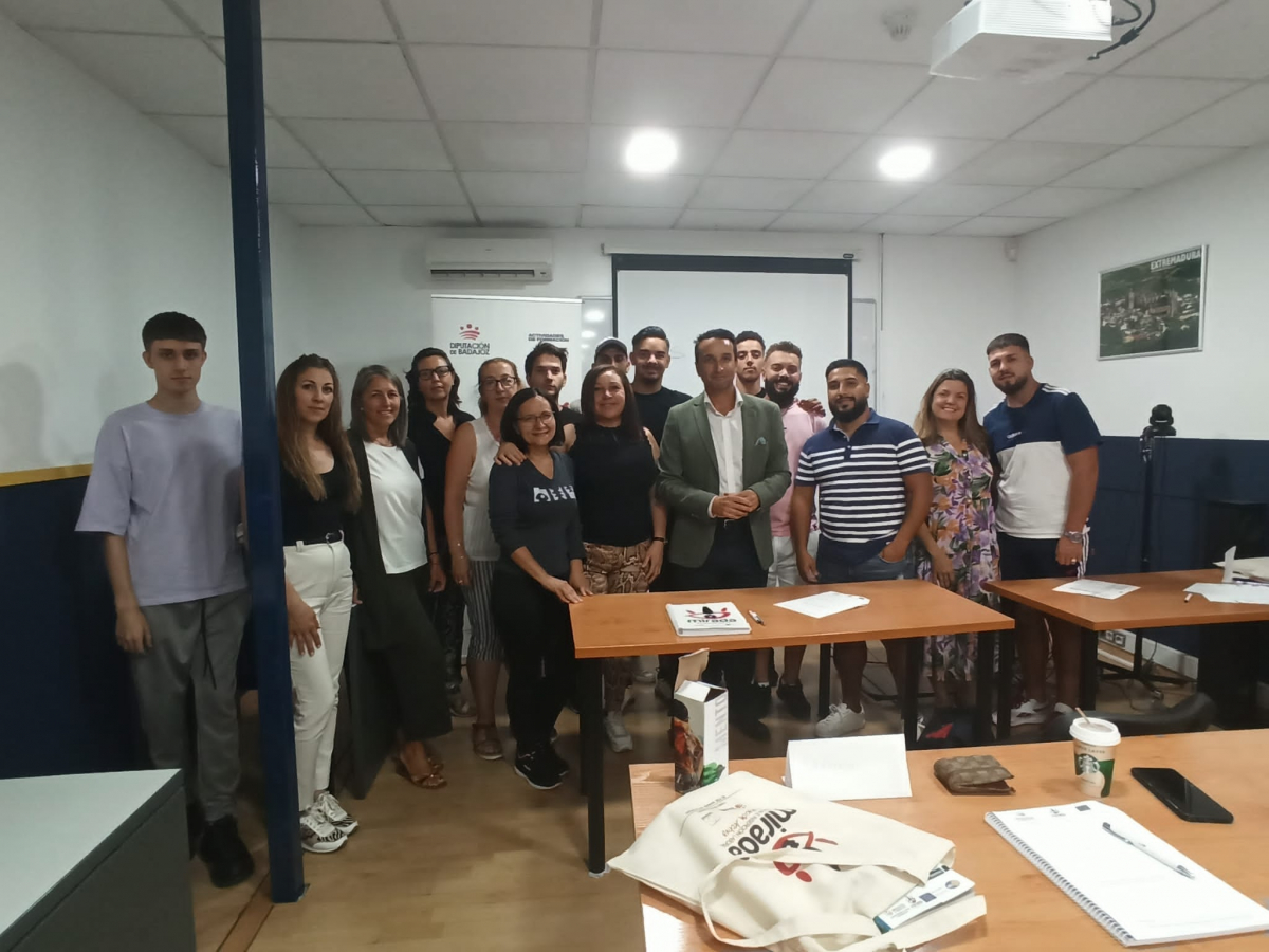 En marcha la nueva acción formativa en ‘’Actividades auxiliares de comercio’’ de Badajoz