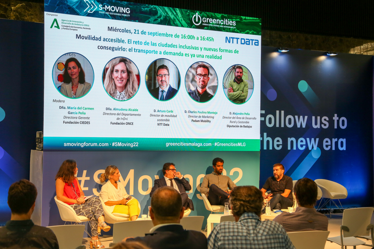 La Diputación de Badajoz presenta sus proyectos de movilidad sostenible en el Foro Greencities 2022 de Málaga