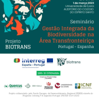 Imagen: Seminario '' Gestión Integrada de la Biodiversidad en el Área Transfronteriza España - Por...