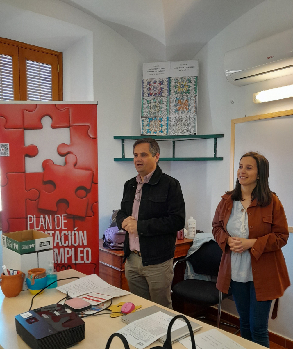 Comienza en Valencia del Ventoso la acción formativa en "Atención sociosanitaria a personas dependientes en instituciones sociales"