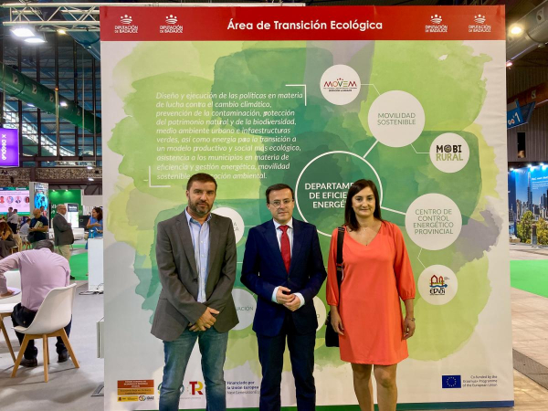 Imagen: La Diputación de Badajoz presenta en Málaga sus proyectos de movilidad rural sostenible durante S-MO...