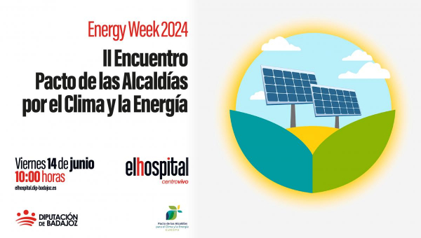 Imagen: Diputación de Badajoz participará en la European Sustainable Energy Week 2024 con un completo progra...