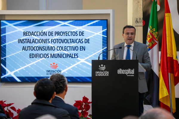 Imagen: La Diputación de Badajoz destina 810.000 euros para financiar la redacción de proyectos de instalaci...