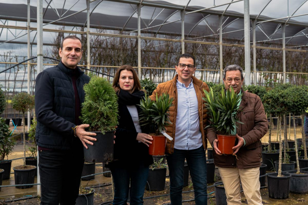 Imagen: El Vivero Provincial de la Diputación de Badajoz culmina su campaña de invierno con 40.000 plantas s...
