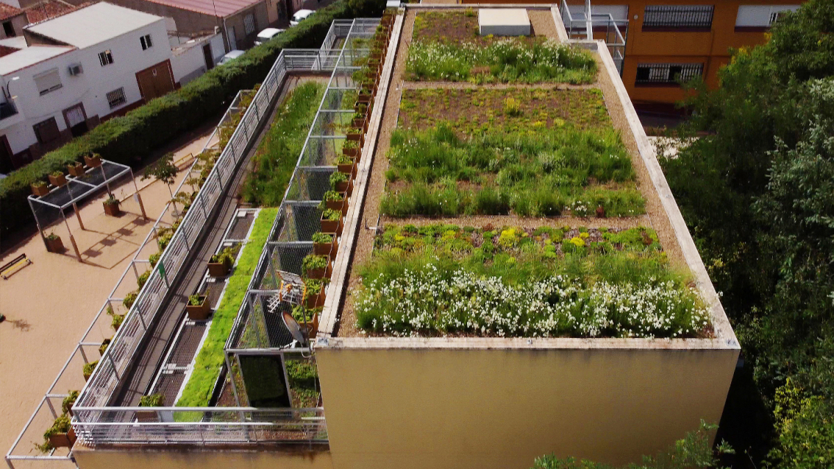 La Diputación de Badajoz y el Ayuntamiento de Solana de los Barros firman un convenio para el mantenimiento de los prototipos del proyecto LIFE MyBuildingisGreen