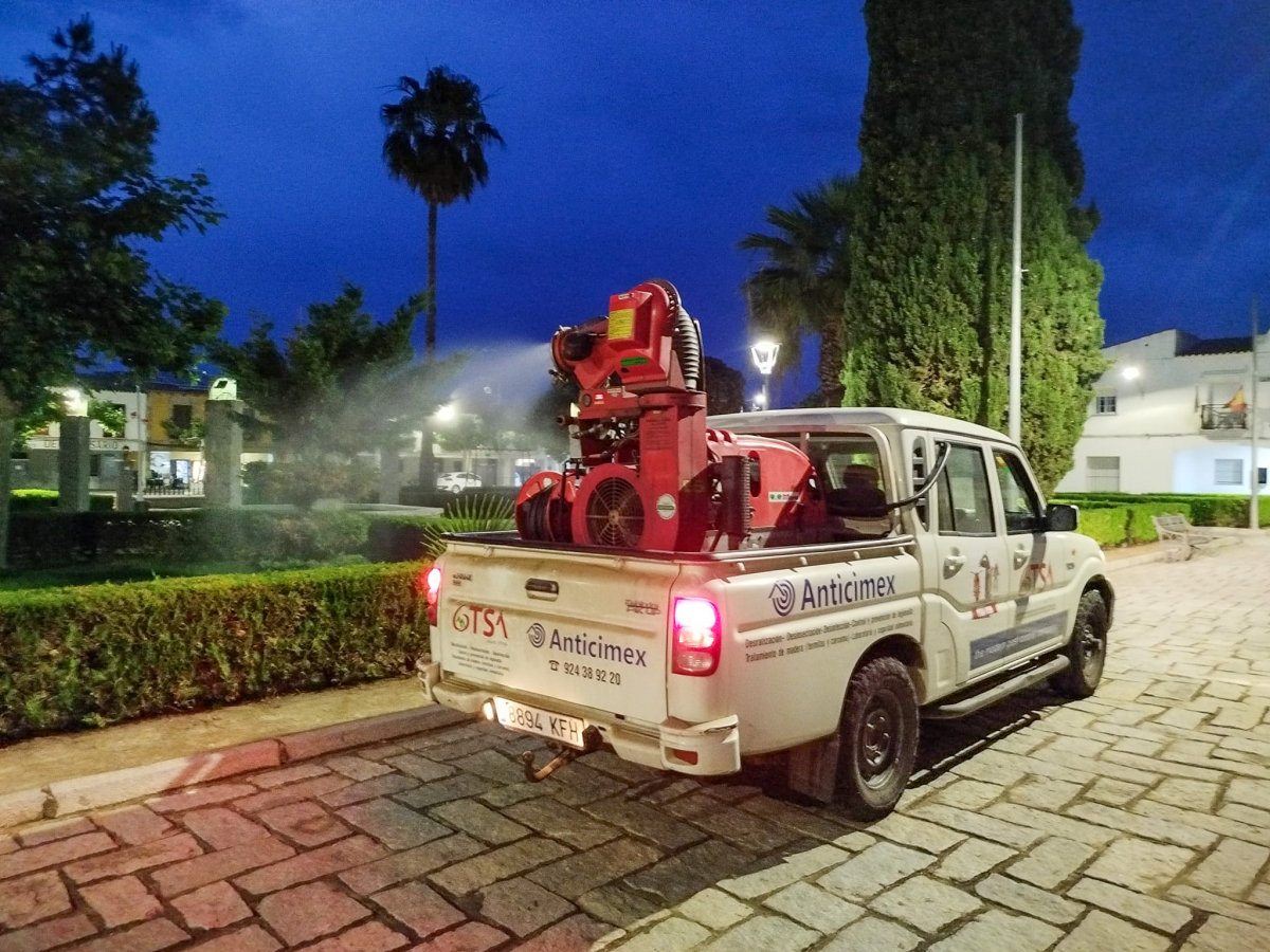 La Diputación de Badajoz inicia los primeros tratamientos del Plan de Acción frente a Mosquitos en las Vegas Altas