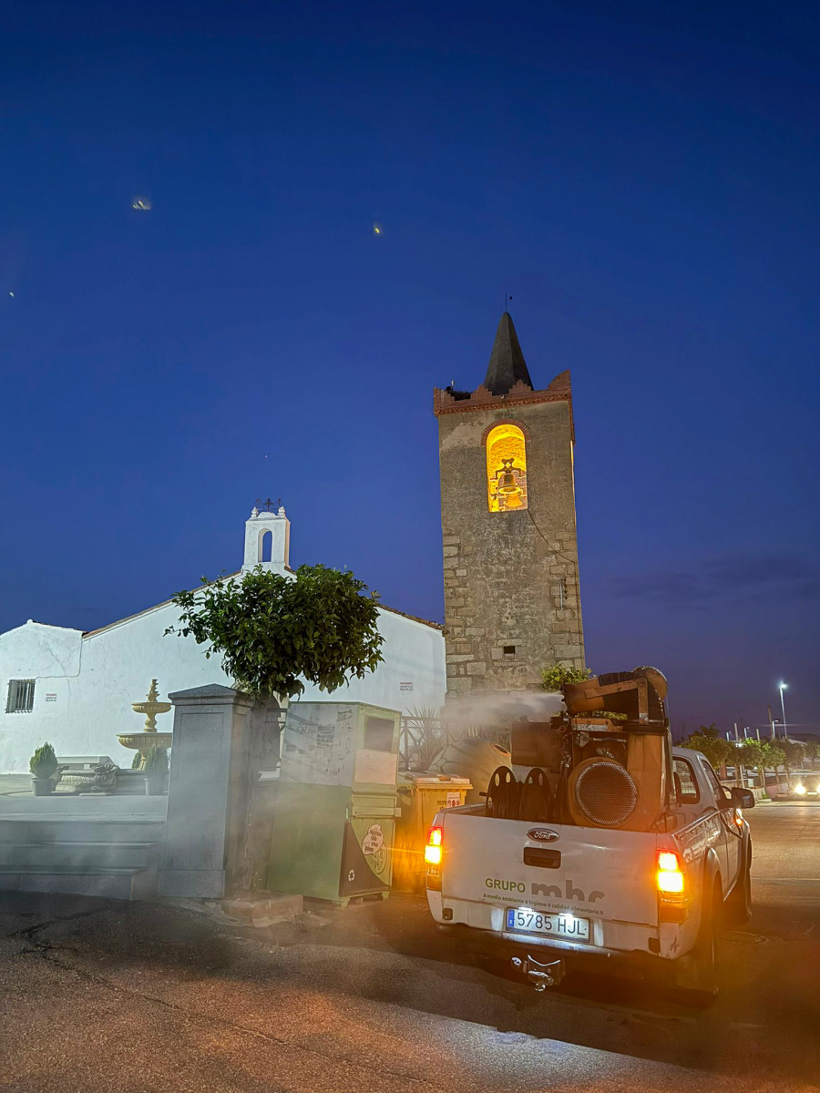 La Diputación de Badajoz inicia los primeros tratamientos del Plan de Acción frente a Mosquitos en las Vegas Altas