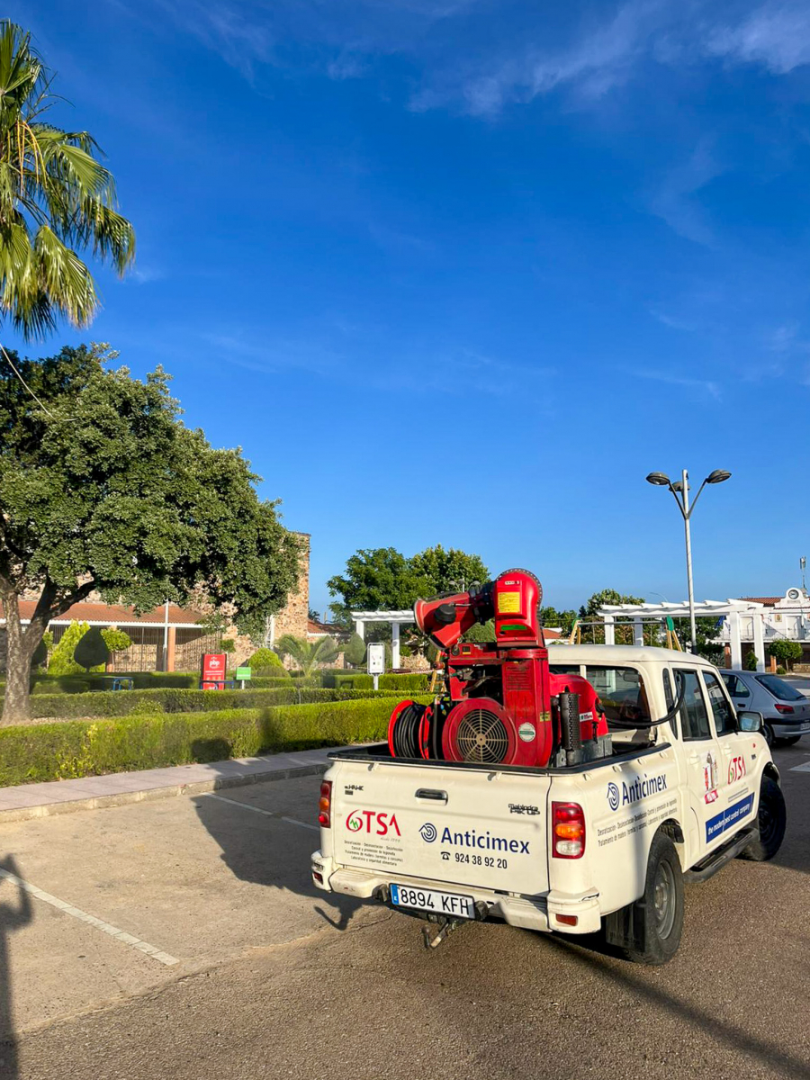 La Diputación de Badajoz inicia los primeros tratamientos del Plan de Acción frente a Mosquitos en las Vegas Altas