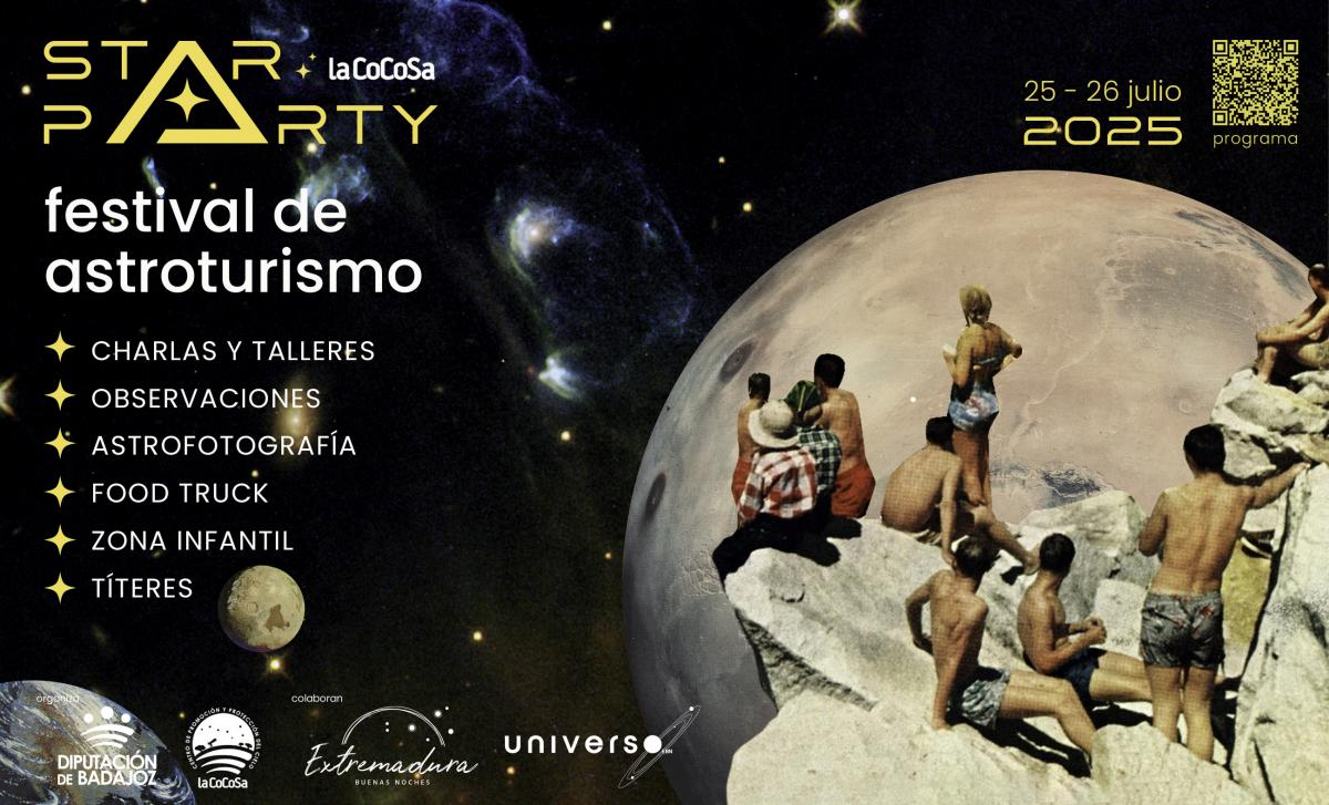 Cartel Star Party Horizontal