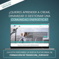 Imagen: El proyecto europeo TRANSCOM_EUROACE lanza una plataforma de formación sobre comunidades energéticas
