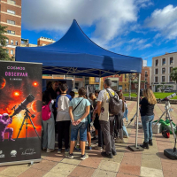 Imagen: Más de 1.000 personas disfrutan de la primera Semana de la Astronomía organizada por la Diputación d...