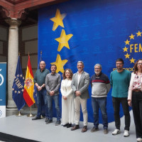 Imagen: La Diputación de Badajoz participa en la reunión del Consejo de Gobierno de la Red Española de Ciuda...