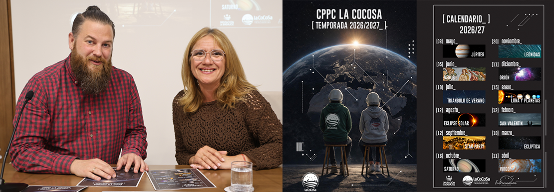La Diputación de Badajoz presenta la programación 2026–2027 del Centro de Promoción y Protección del Cielo de La Cocosa