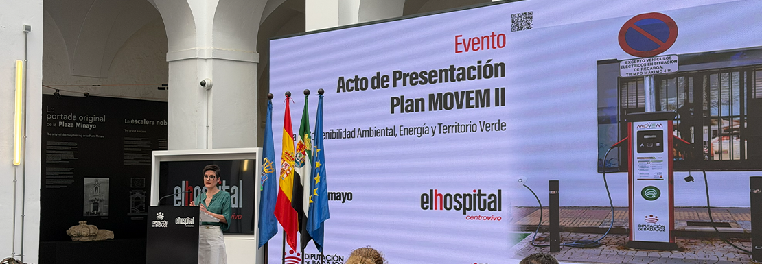 La Diputación de Badajoz impulsa el Plan MOVEM II con más de 8,3 millones para reforzar la movilidad sostenible en la provincia